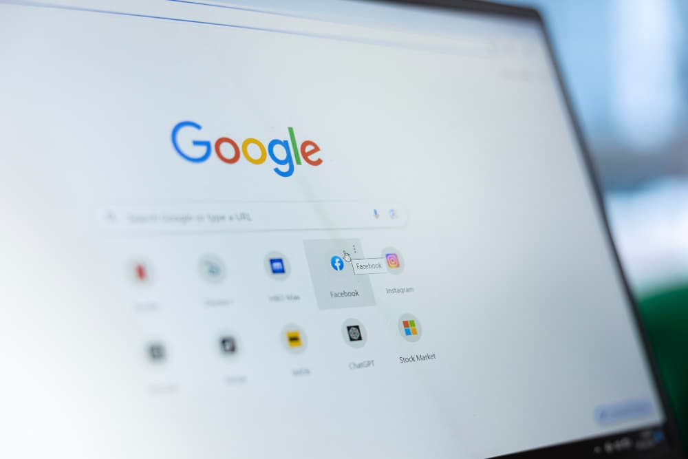 barre de recherche google, google business profile